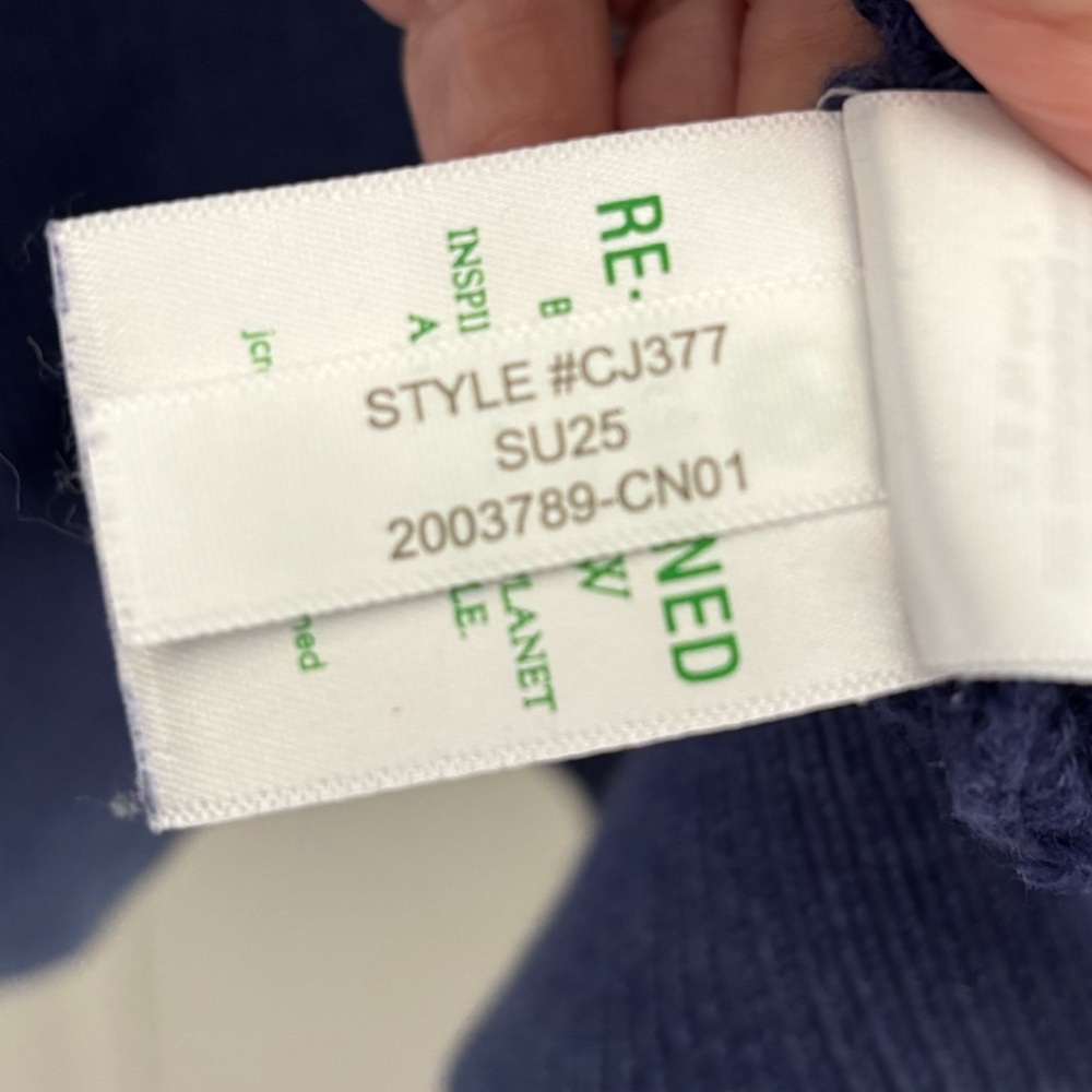 J. Crew Men’s Heritage Cotton Shaker-stitch Sweater Large - Picture 10 of 10